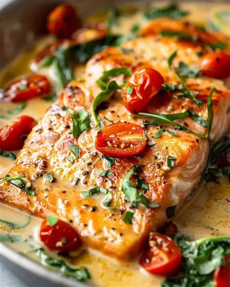 Tuscan Garlic Salmon (MON)