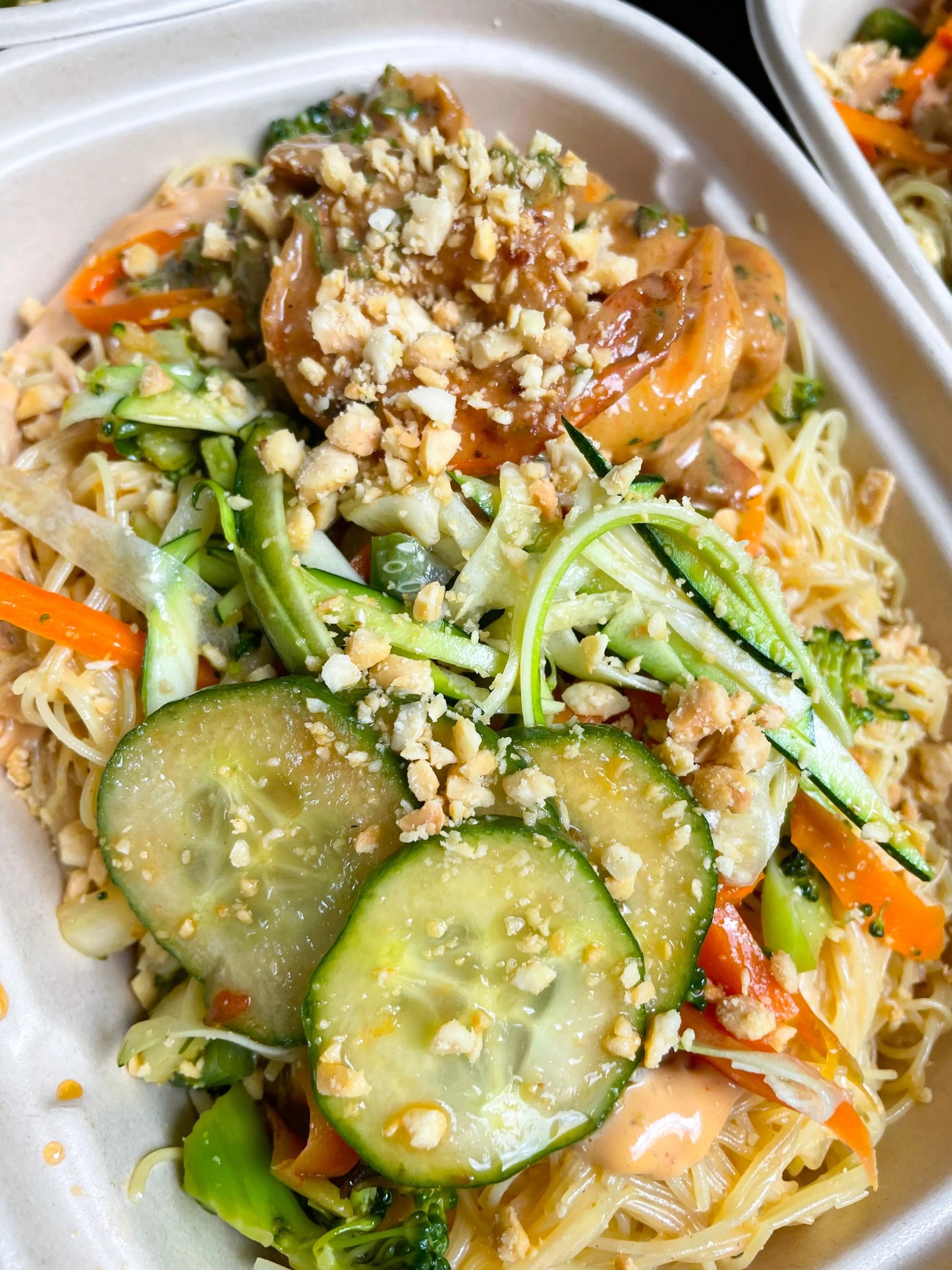Ginger Lime Shrimp Pad Thai  (WED)