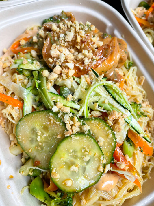 Ginger Lime Shrimp Pad Thai  (WED)