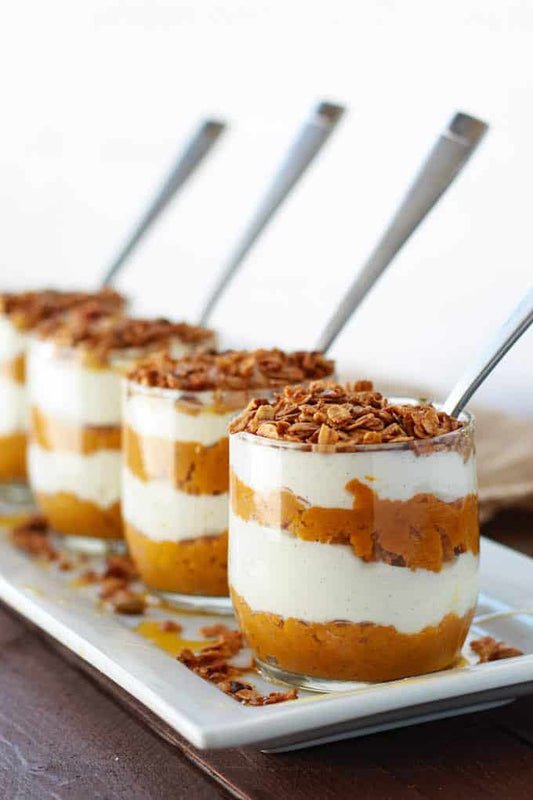 Pumpkin Pie Protein Cheesecake Parfait (WED)