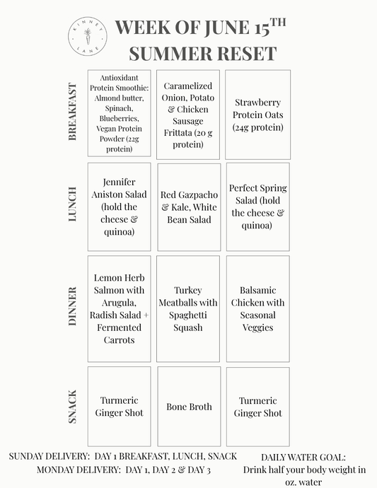 KINNEY LANE SUMMER RESET (MON)