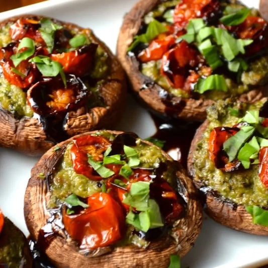 Lemon Rosemary Portobello Steaks (MON)