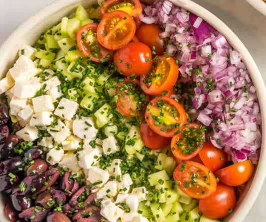 Light and Fresh Greek Salad (WED)