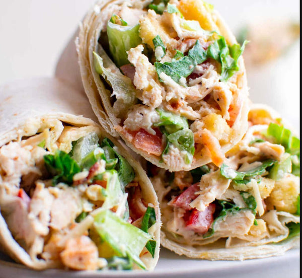 Chicken Caesar Salad Wraps To-Go (WED)