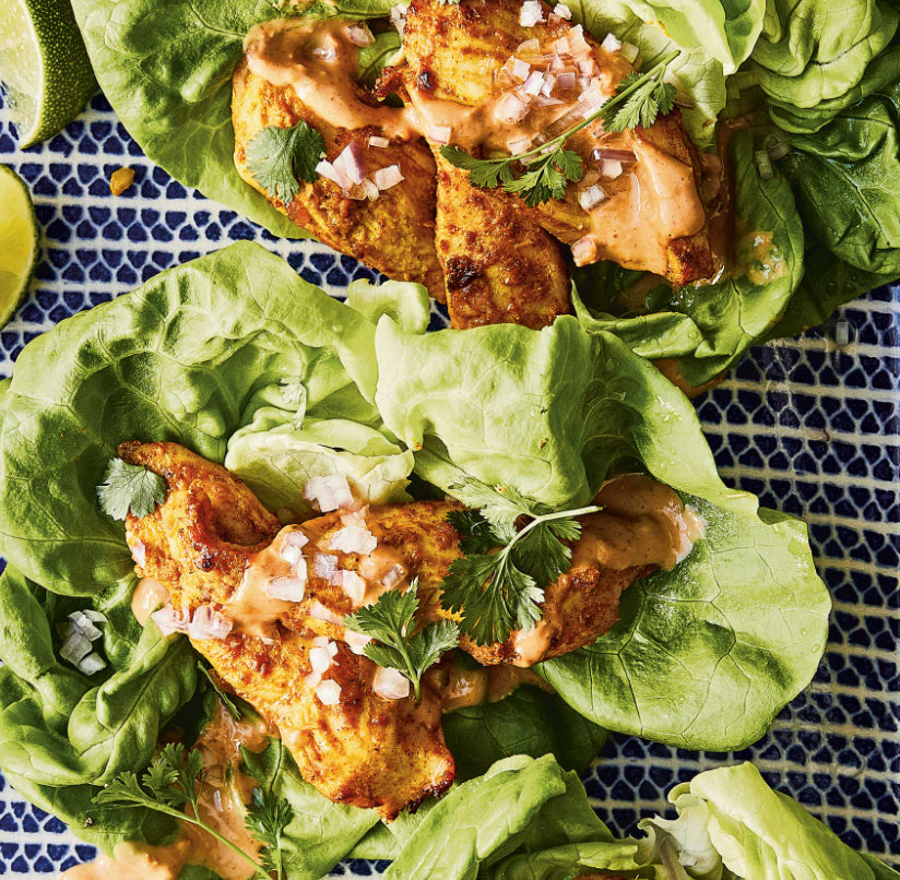 Satay Lettuce Wraps (WED)