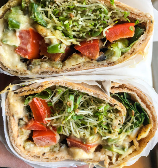 Greek Chicken and Veggie Wraps (WED)