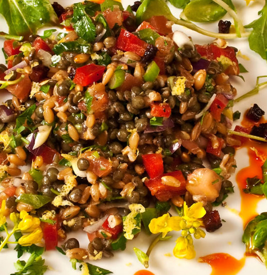 Late July Lentil Salad