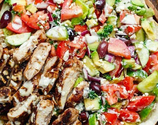 Lemon Shawarma Chicken with Fresh Jerusalem Salad (WED)
