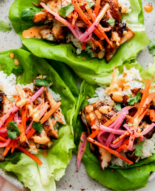Bulgogi Chicken Lettuce Wraps (MON)