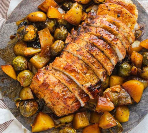 Honey Maple Mustard Pork Tenderloin