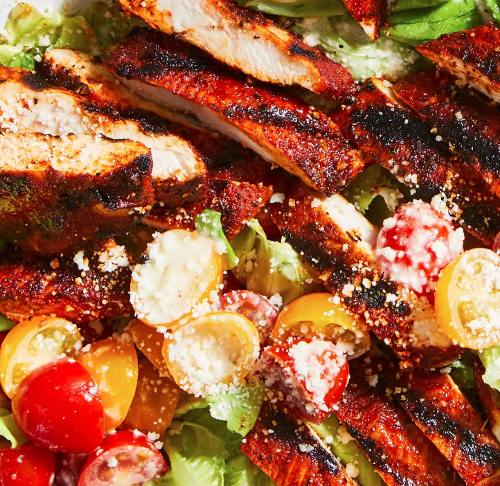 Blackened Chicken with Delicata and Whipped Ricotta