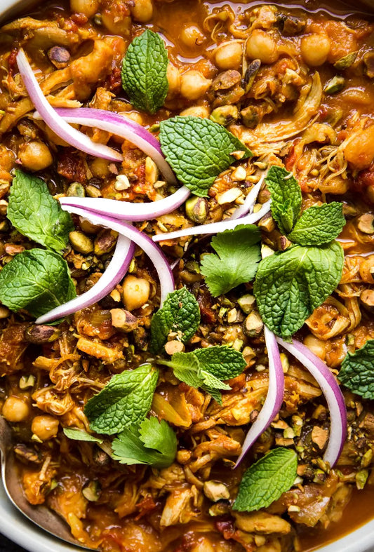 Detox Chicken Tagine with Maple Roasted Green Beans
