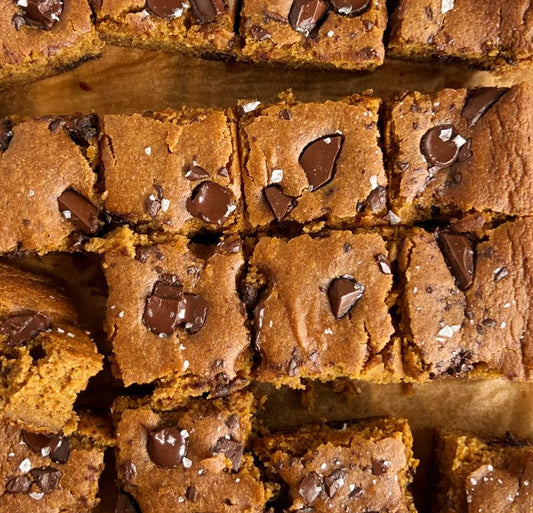 Pumpkin Chocolate Chip Bars (WED)