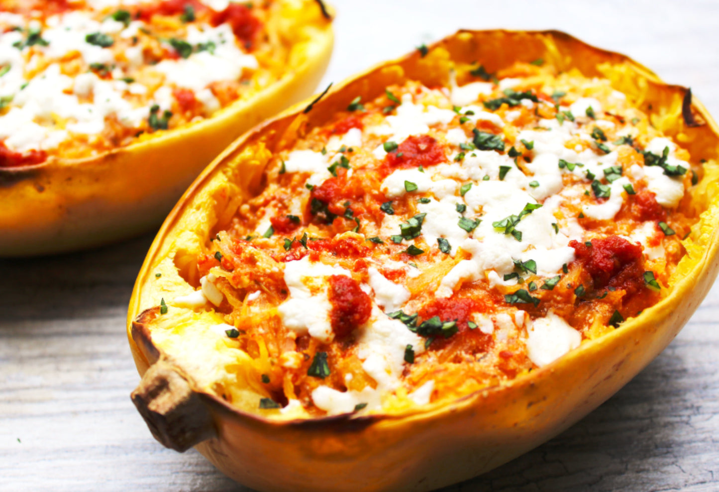 Spaghetti Squash with Braised Pork Ragu