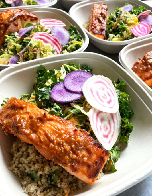 Salmon Teriyaki Bowl (WED)