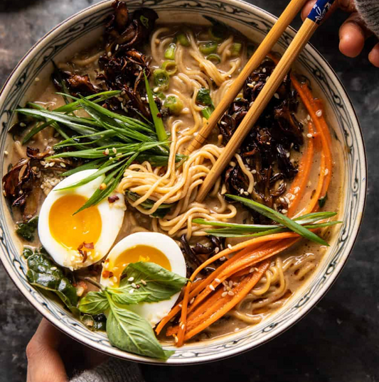 Miso Mushroom Broth Ramen (WED)