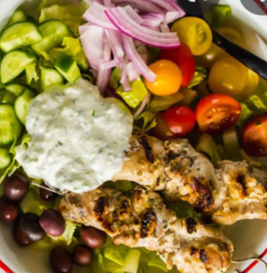 Athena Chicken Souvlaki Nourish Bowl