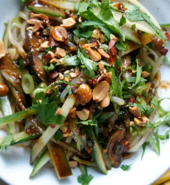 Sesame Peanut Chopped Chicken Salad