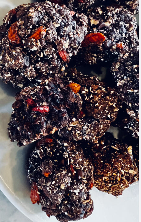 Double Chocolate Goji Breakfast Cookie