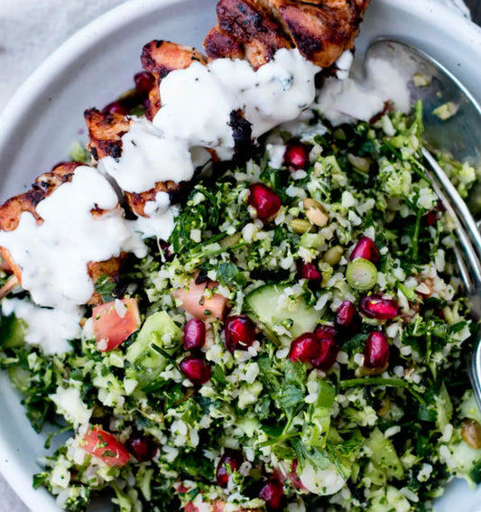 Athena Chicken with Cauliflower Tabouli