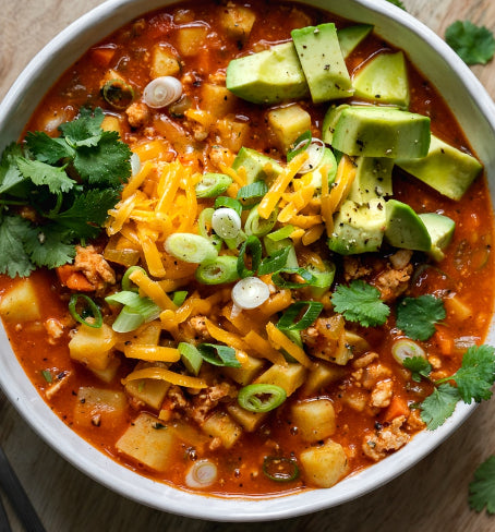 Buffalo Chicken Chili