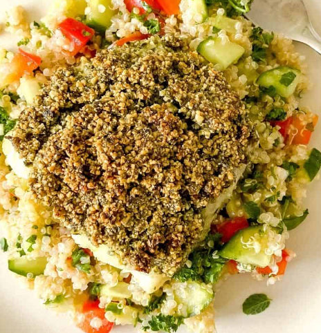 Pesto Crusted Cod (WED)