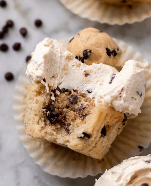 Cookie Dough Cupcake