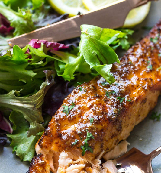 Honey Balsamic Salmon (WED)