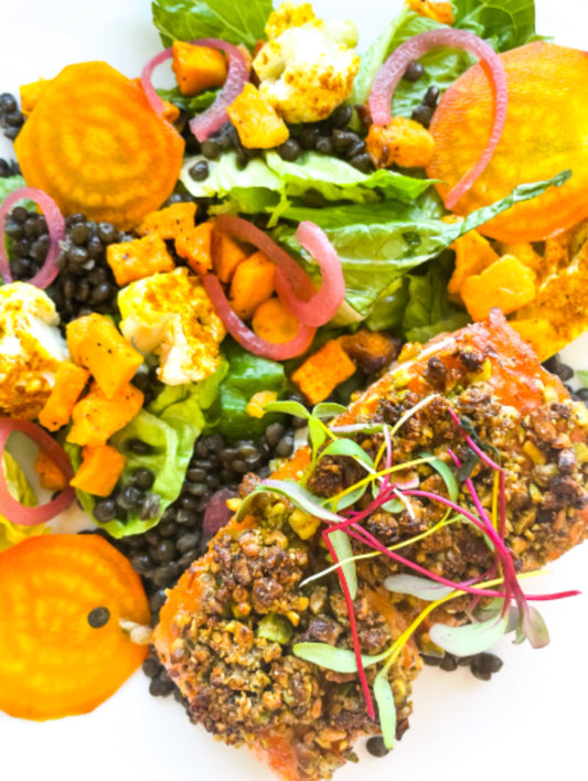 Pistachio-Crusted Salmon (MON)