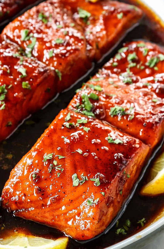 Garlic Honey Salmon