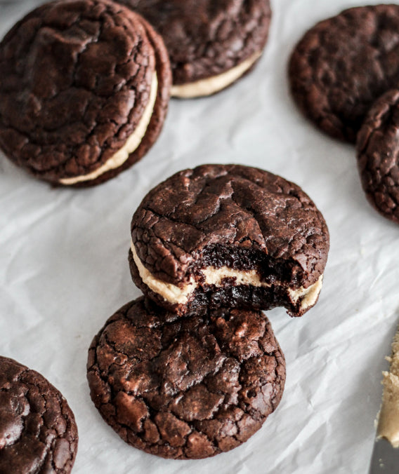 Brownie Sandwich Cookies