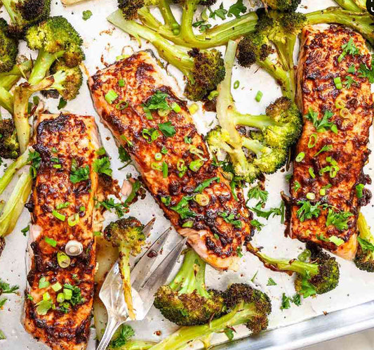 Garlic Miso Salmon (WED)