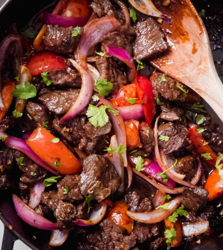 Lomo Saltado with Aji Verde (WED)