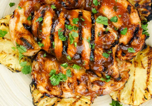 Healthy Glazed Barbecue Chicken (MON)