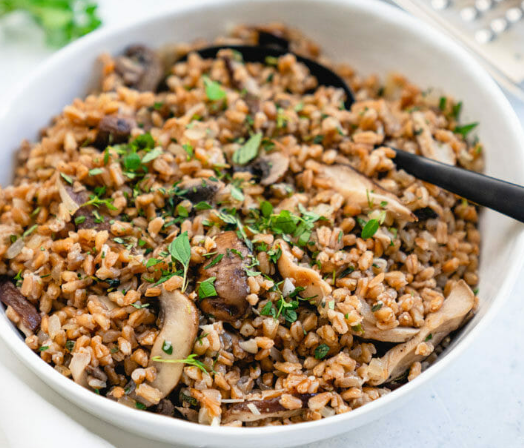Cheesy Broccoli Farro (MON)