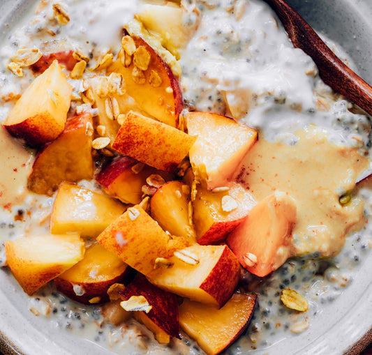Peaches and Cream Protein Breakfast Bowl (WED)