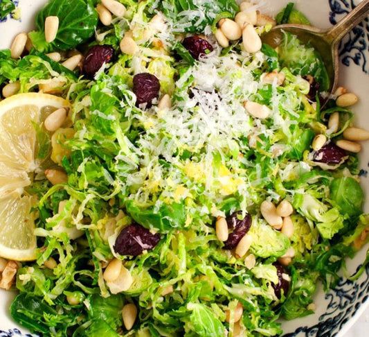 Happy Gut Shaved Brussels Salad (WED)