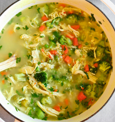 Lemon Rosemary Chicken Soup (WED)