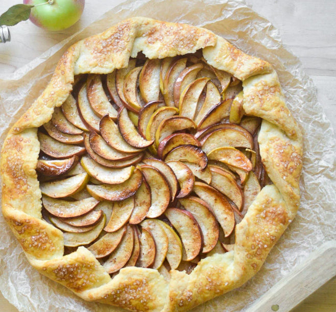 Caramel Apple Tart