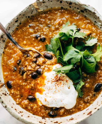 Sweet Potato Black Bean Turkey Chili (MON)