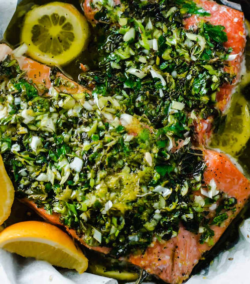 Crispy Lemon Salmon (MON)