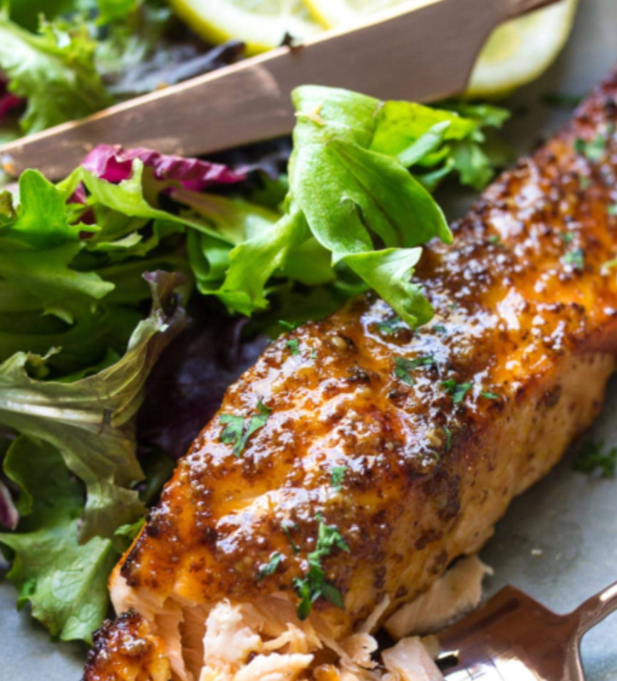 Spring Honey Balsamic Salmon (MON)