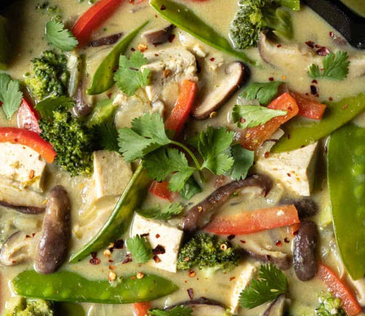 Green Curry with Tofu (WED)