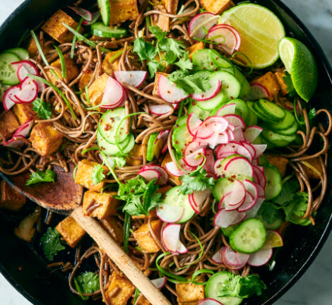 Tofu Satay with Tiger Salad (WED)