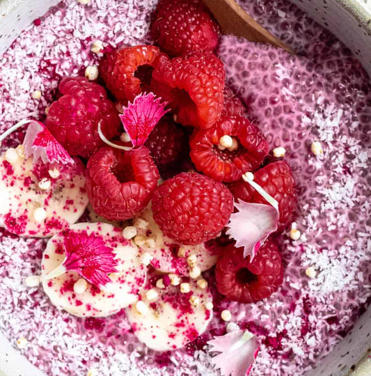 Raspberry Chia Pudding (WED)