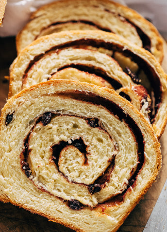Gluten Free Cinnamon Swirl Bread with Almond Butter