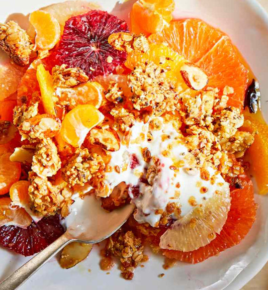 Citrus Salad with Savory Granola (MON)