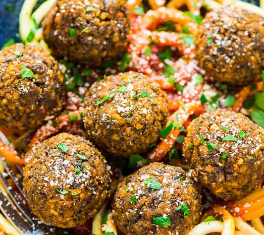 Spaghetti Squash with Lentil Meatballs (WED)