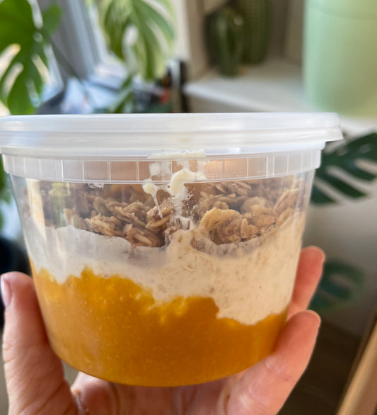 Peaches and Cream Protein Bowl (MON)