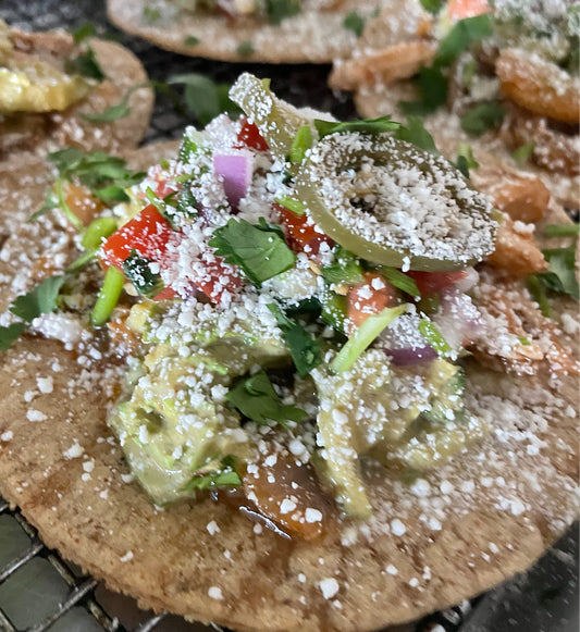 Tinga Tacos with Corn and Shishito Salad (WED)